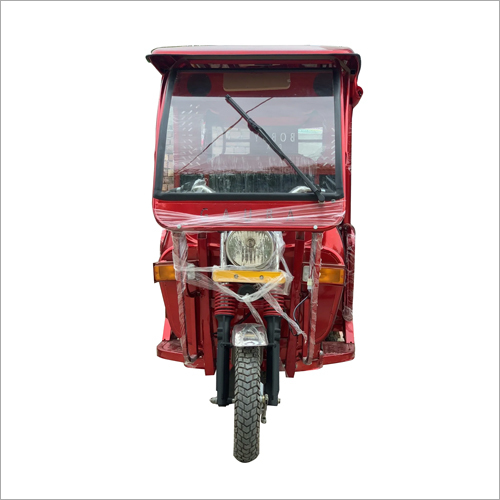 Passenger Red E-Rickshaw