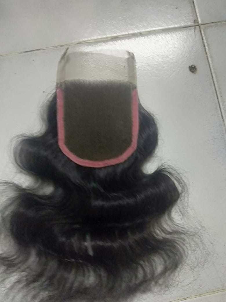 NATURAL UNPROCESSED INDIAN LACE CLOSURES