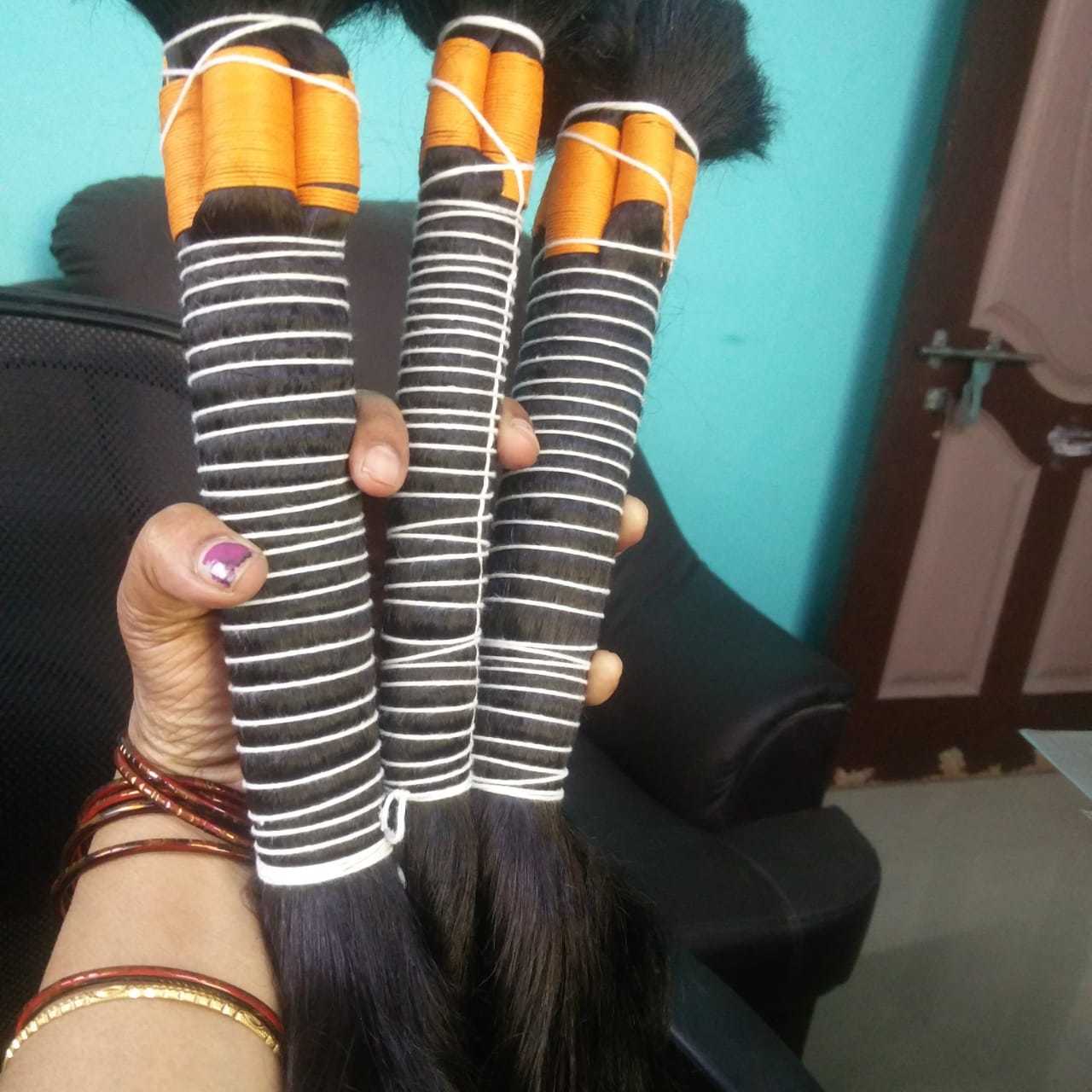 HIGH GRADE INDIAN DOUBLE WEFT NATURAL HUMAN HAIR EXTENSIONS