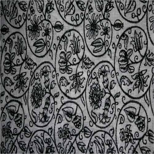 Embroidery Linen Fabric