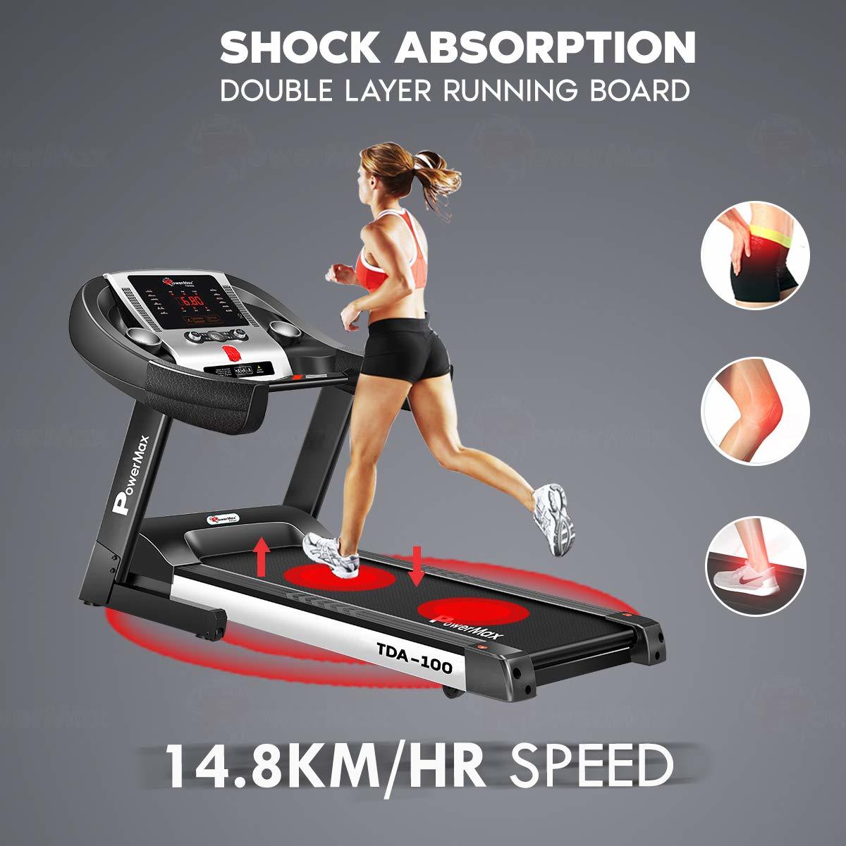TDM-100M Semi-Auto Lubrication Multifunction Treadmill