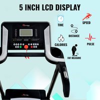 TDM-100S Motorized Treadmill with Jumping Wheel & Auto Lubrication