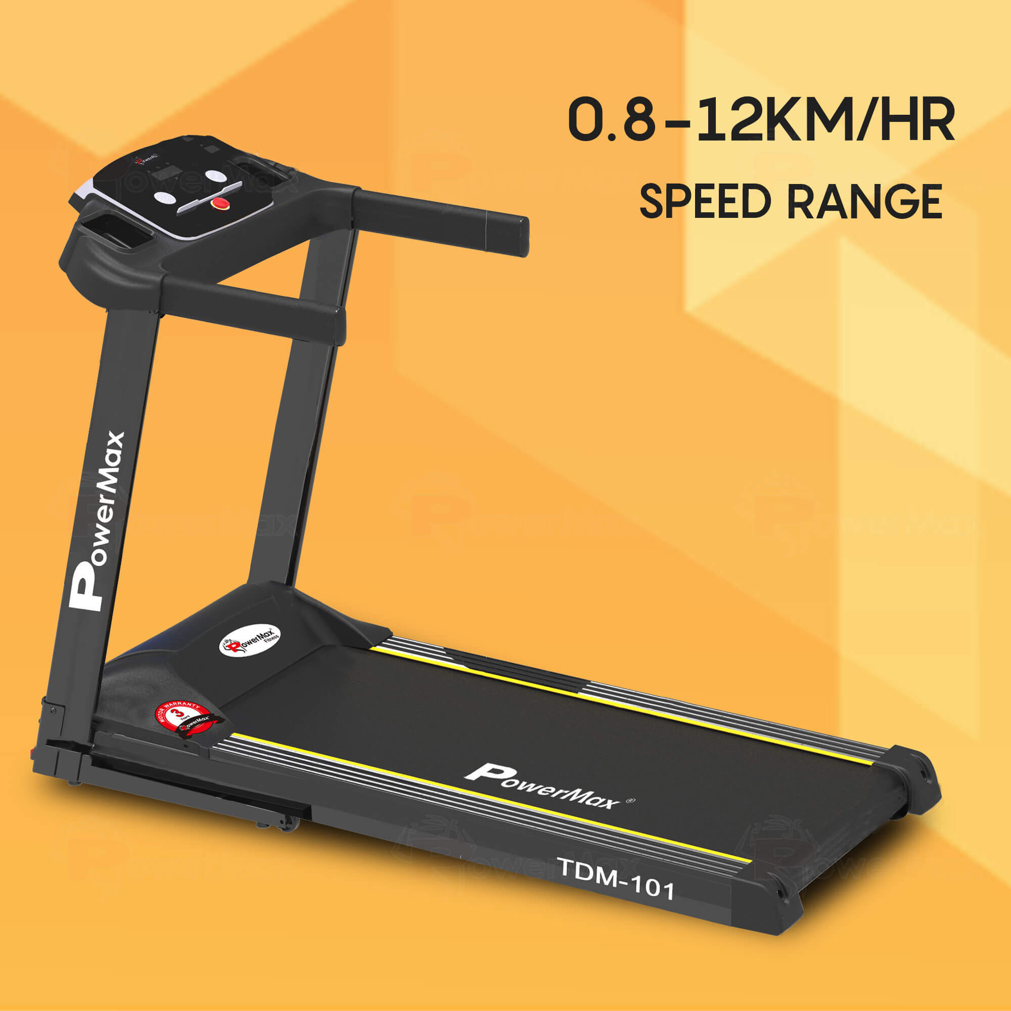 TDM-101 Motorized Treadmill with MP3 & iPad holder