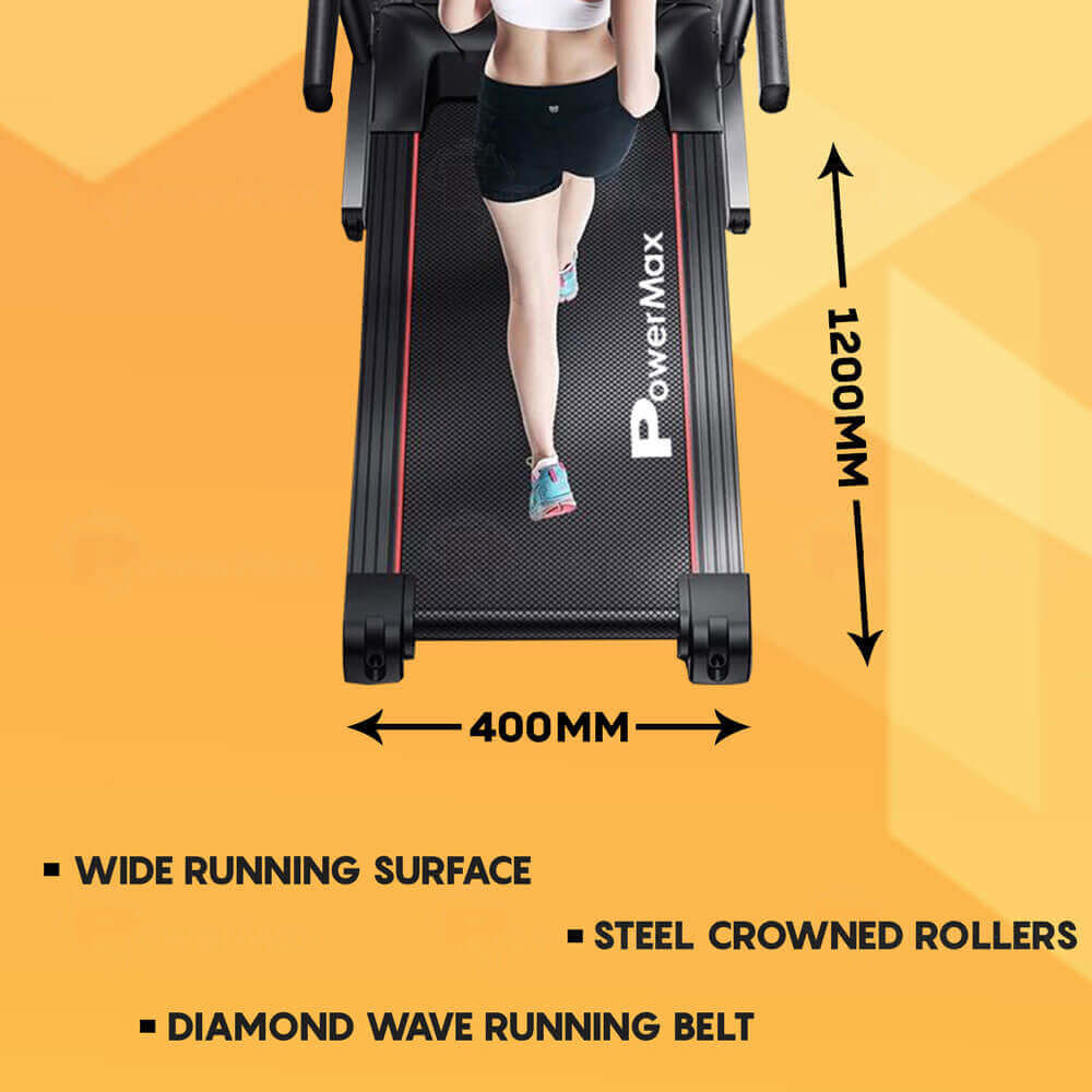 TDM-101 Motorized Treadmill with MP3 & iPad holder