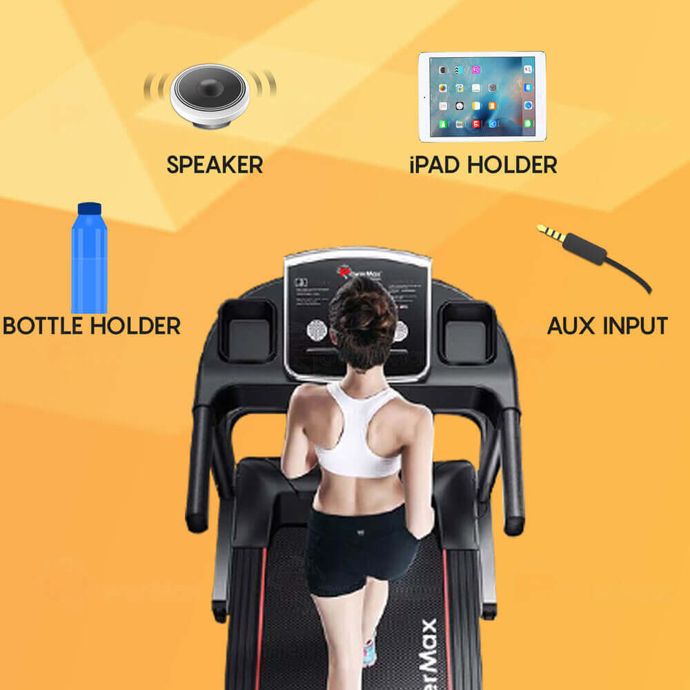 TDM-101 Motorized Treadmill with MP3 & iPad holder