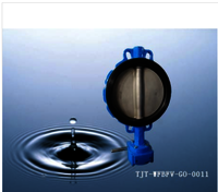Vulcanized Seat Wafer Butterfly Valve N0 Pin /DN40-DN600