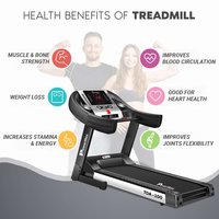 TDA-100 Semi Auto lubrication Motorized Treadmill with Auto Incline