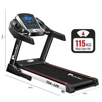 TDA-125 Motorised Treadmill with Auto Lubrication