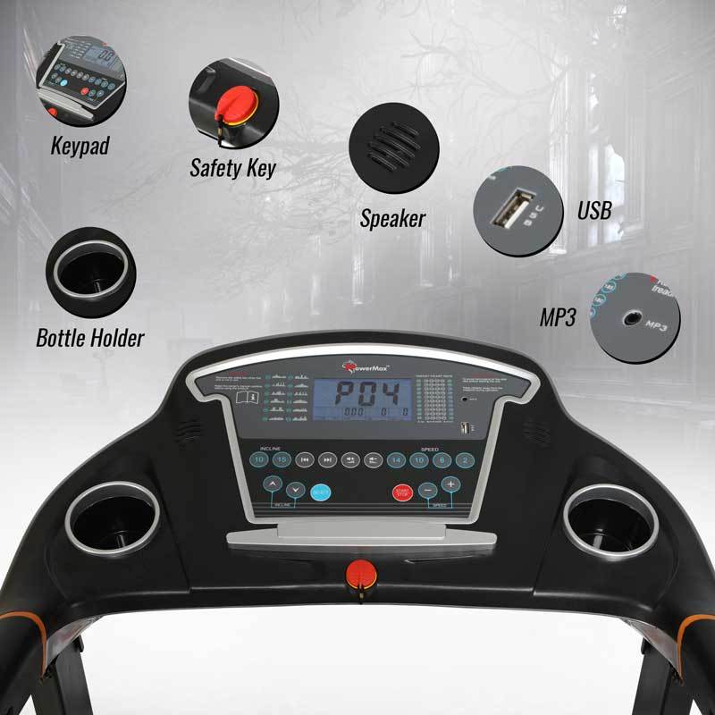 TDA-230 Motorized Treadmill With Semi-Auto Lubrication