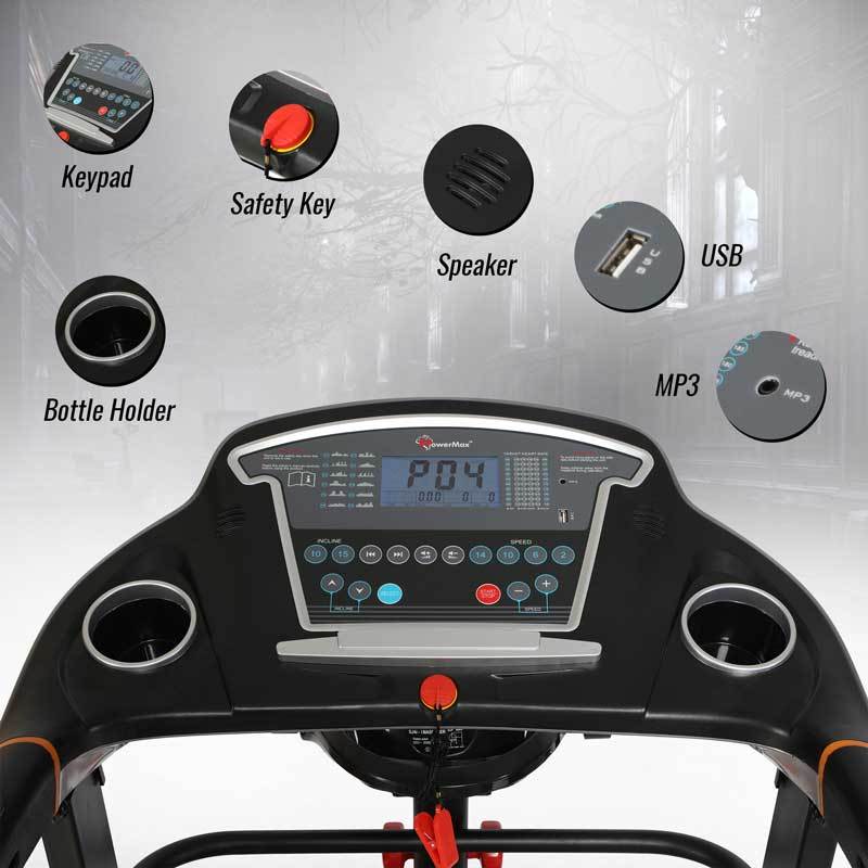 TDA-230M Multifunction Motorized Treadmill with Semi-Auto Lubrication