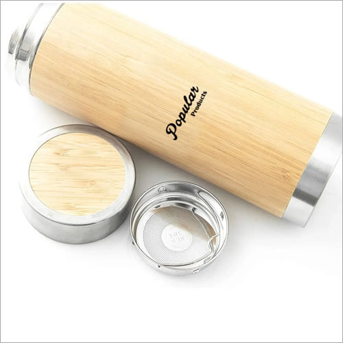 Imported Bamboo Water Bottle