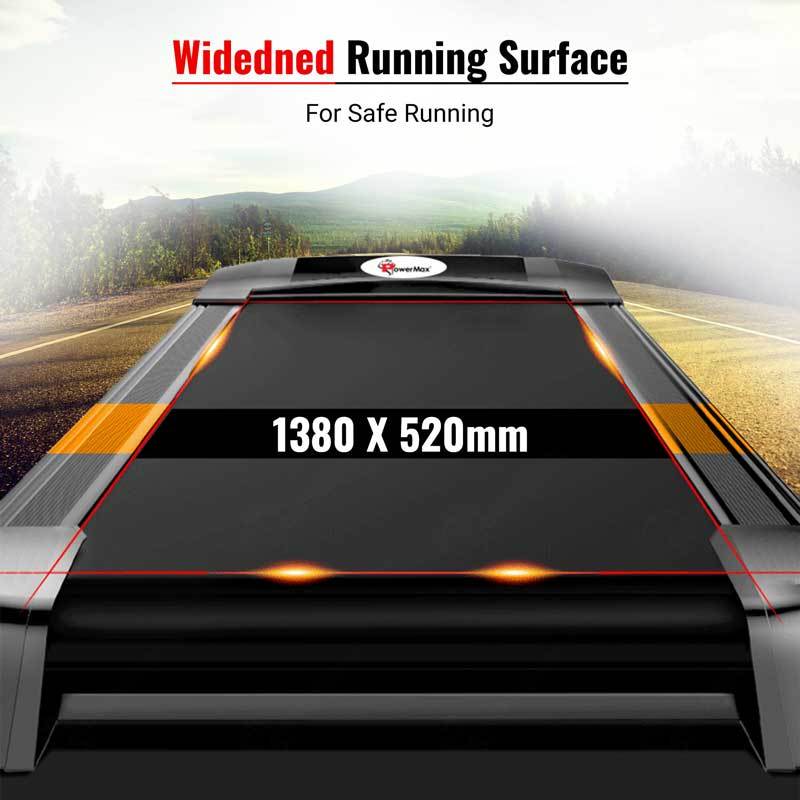TDA-330S Multi function Treadmill with 17.7cm Touch Screen powered by Android OS