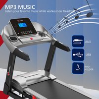 TAM-225 AC Motorized Treadmill with MP3 & iPad Holder