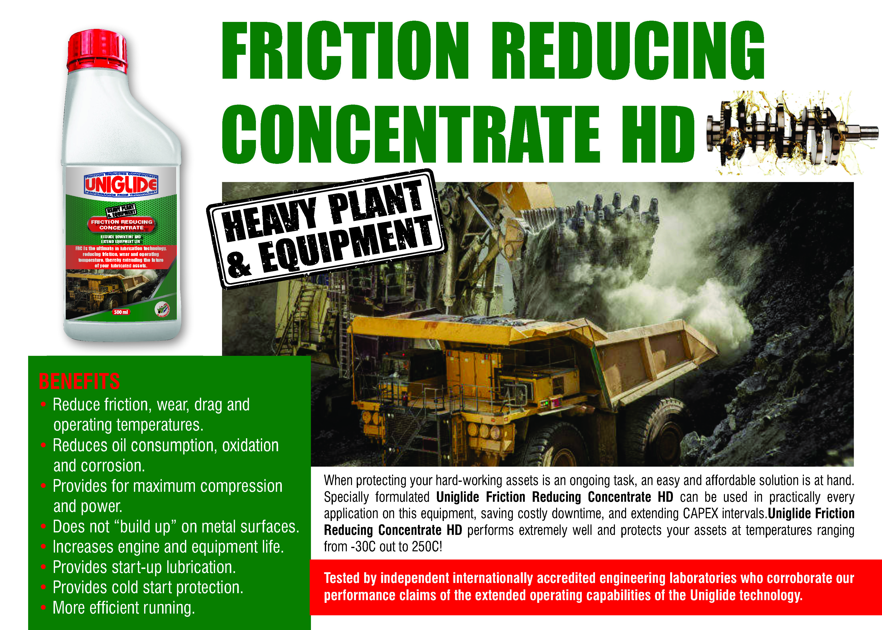Friction Reducing Concentrate HD