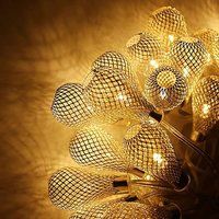 16 Lamp Bulb Shaped Metal Lights