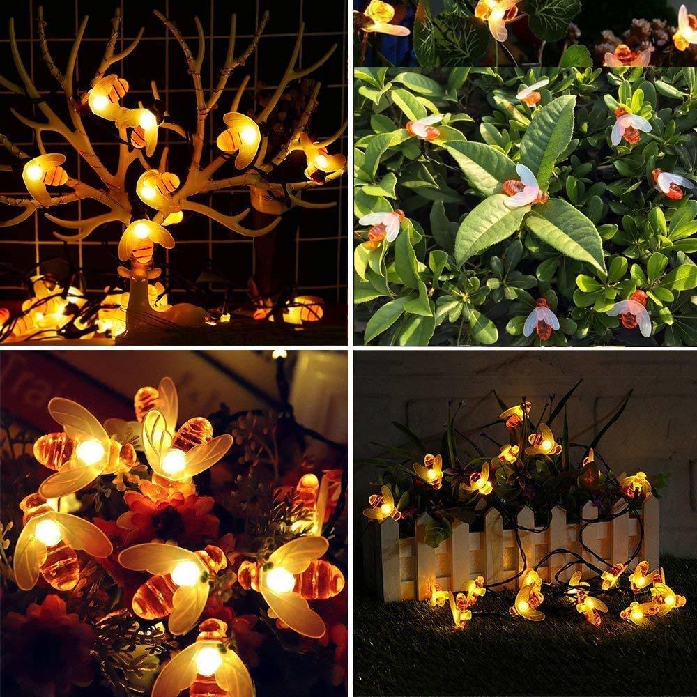 16 Lamp Honeybee Fairy Lights