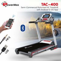 TAC-400 Semi-Commercial AC Motorized Treadmill with Android & iOS App