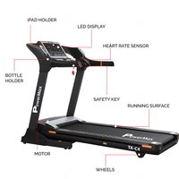 TA-C4 Premium Commercial AC Motorized Treadmill