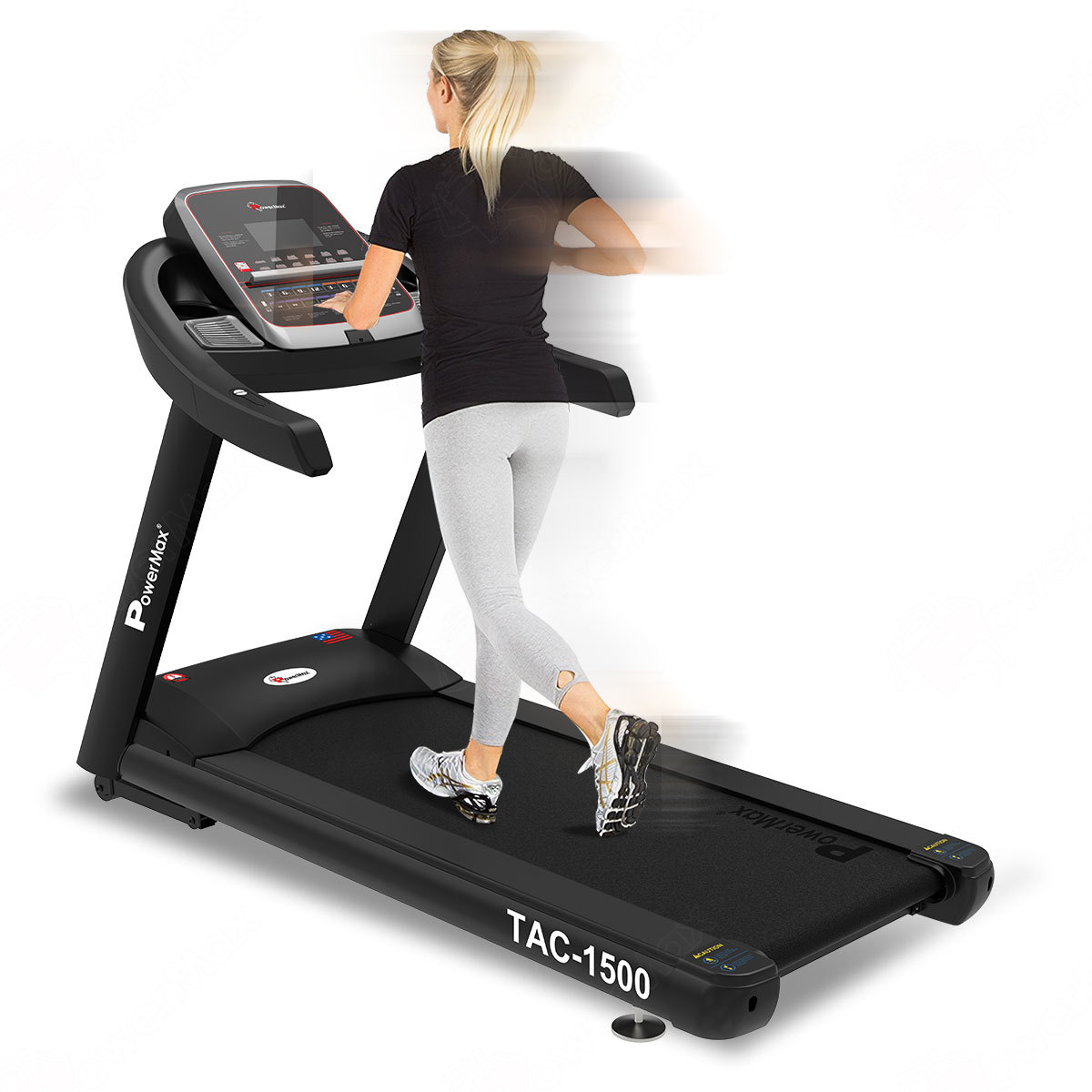 TAC-1500 Commercial AC Motorized Treadmill with Mobile App