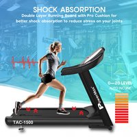 TAC-1500 Commercial AC Motorized Treadmill with Mobile App