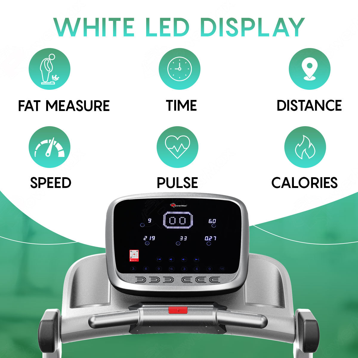 TAC-2000 Commercial AC Motorized Treadmill with Mobile App