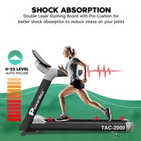TAC-2000 Commercial AC Motorized Treadmill with Mobile App