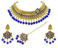 New Design Meenakari Choker Necklace Set