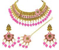 New Design Meenakari Choker Necklace Set