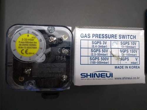 Gas Pressure Switch SGPS 10V