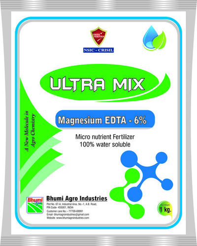 Ultra Mix Magnesium  Edta -6 % Application: Agriculture