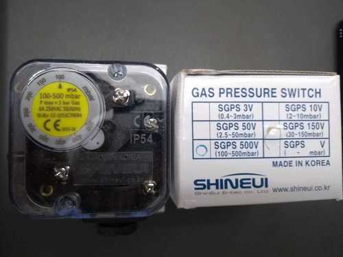 Gas Pressure Switch SGPS 500V