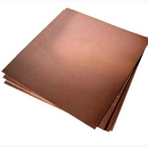 Copper earthing plate
