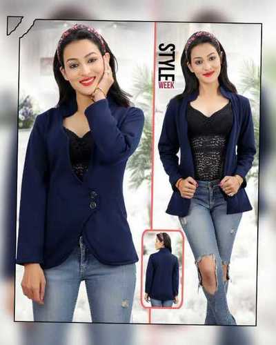 Ladies coat 2 button