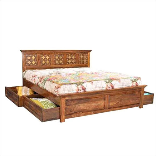 Wooden Bed