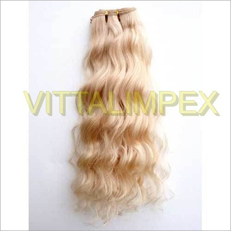 Blonde Weft Hairs