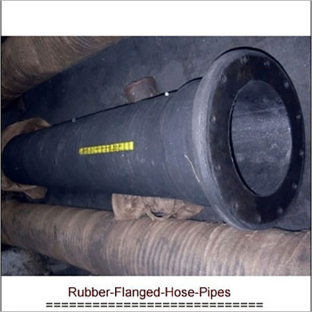 Rubber Flanged Slurry Hoses