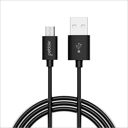 Pebble Micro USB Cable ( 3.2feet / 1 meter) | Fast Charging Upto 2.4A | Compatible With All Android Smartphones and Tablets