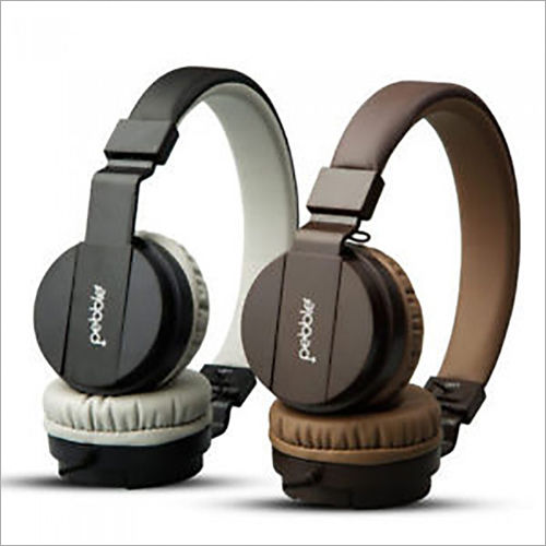 Black & Mocha Pebble Echo Wired Headphones