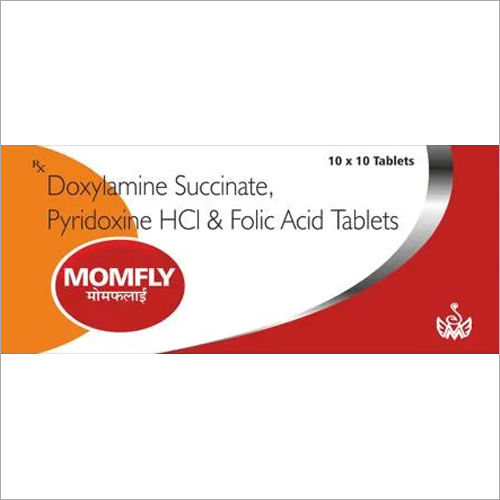 Doxylamine Succinate Pyridoxine Hci And Folic Acid Tablets General Medicines