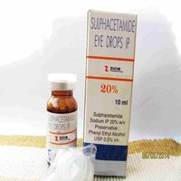 Sulphacmide Eye Drops Ieta.p. 20.0% W/v - Sterile Liquid, 10ml Bottle, Phenyl Ethyl Alcohol Preservative, Antibacterial Eye Solution