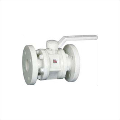 PP Ball Valve With Flange End