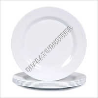 Catering Plates - Plastic, 12 Inch, White | Large Circular Design For Elegant Food Presentation At Events