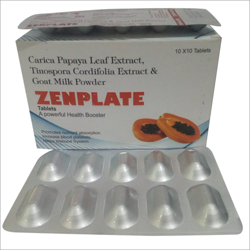 Carica Papaya Leaf Extract Tinospora Cordifolia Extract And Goat Milk Powder Health Supplements
