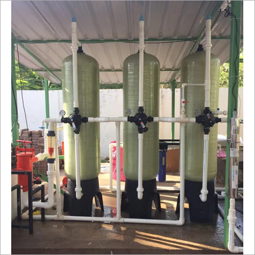 WTP With Softener With UV Treatment Plant