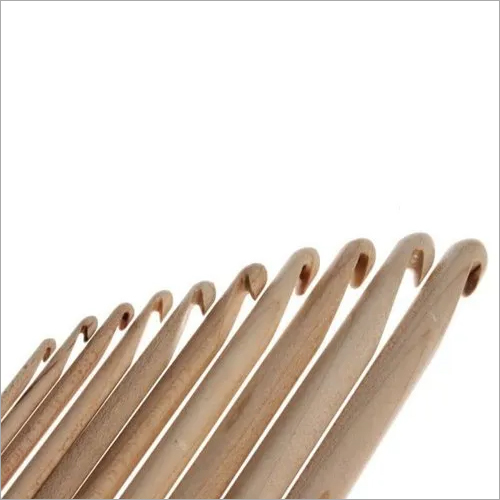 Maple Wood Crochet Plain Hooks