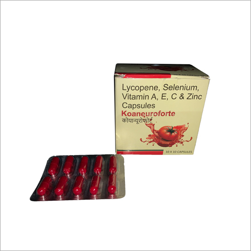 Lycopene & Essential Vitamins - Nutrient-Rich Capsules | 10x10 Blister Pack, Recommended Dosage, General Medicine