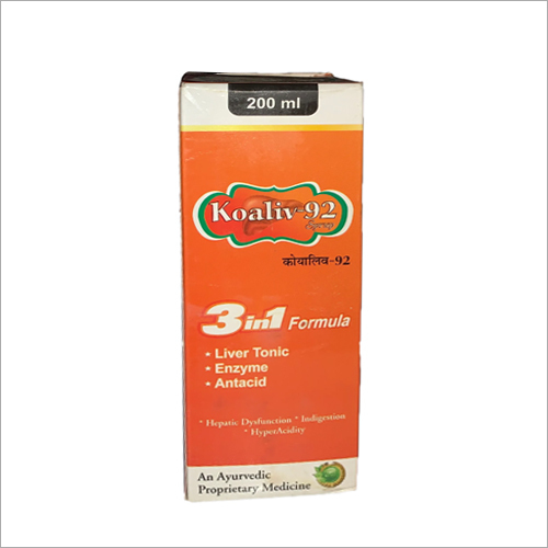 200 Ml Koaliv-92 Syrup General Medicines