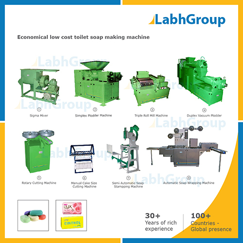 Economical Low Cost Toilet Soap Making Machine