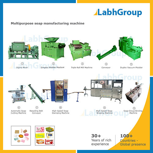 Soap Making Machine - Complete Plant