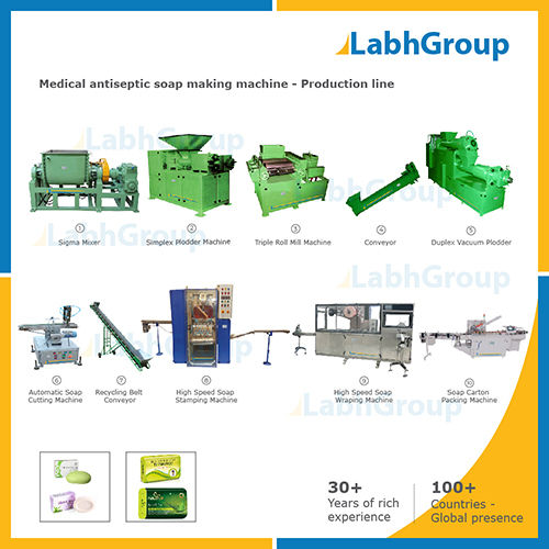 Automatic Medical Antiseptic Soap Making Machine - Production Line